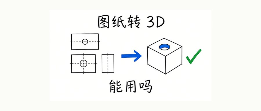 图纸转 3D,商用 AI 已经能用了吗?的几何概念配图